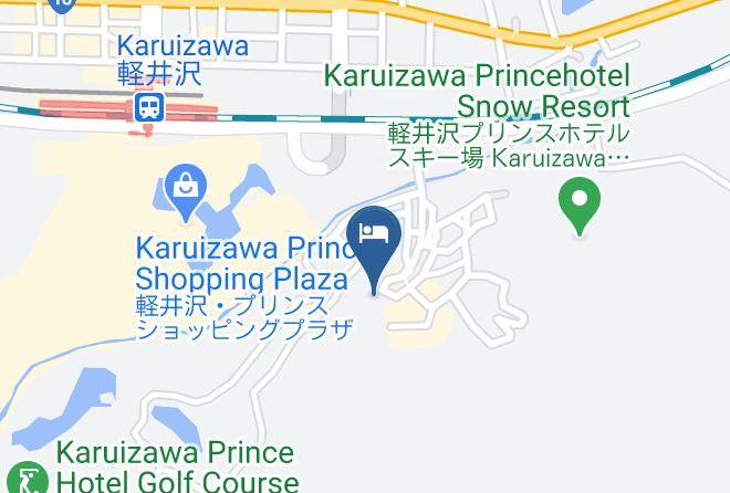 Karuizawa Townkitasaku District - Karuizawa Prince Hotel East Maps