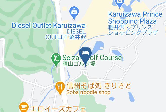 Karuizawa Townkitasaku District - Karuizawa Prince Hotel West Maps