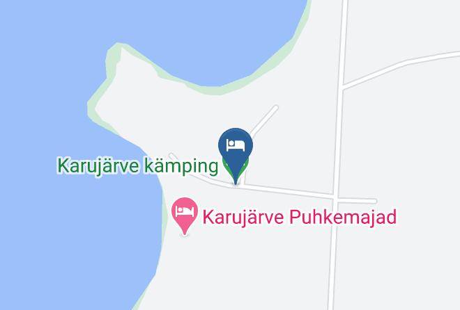 Karujarve Kamping Map