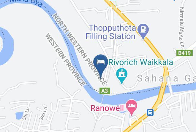 Karunakarala Ayurveda Resort Map