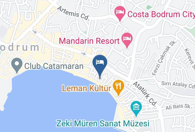 Bodrum - Karya Otel Maps