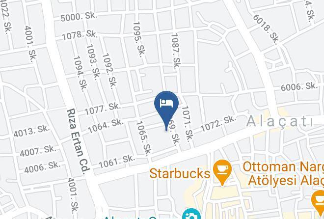 Cesme - Karyada Hotel Maps