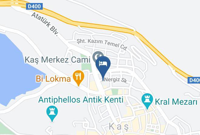 Kas - Kekova Hotel Maps