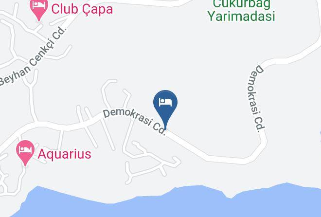 Kas - Kas Lemon Hotel Maps
