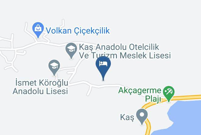 Antalya - Kas Sun Glare Otel Maps