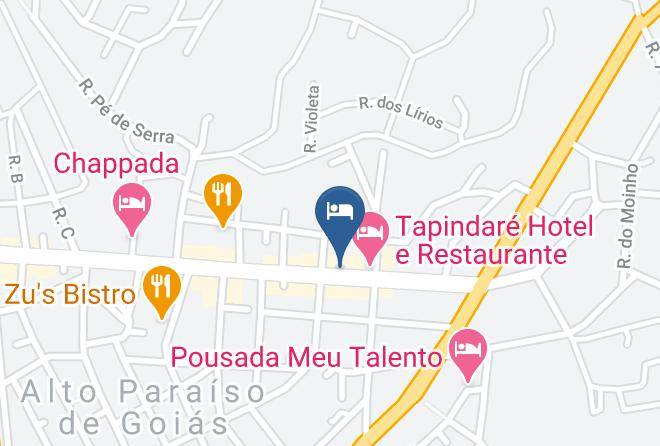 Alto Paraiso De Goias - Kasa Econois Maps