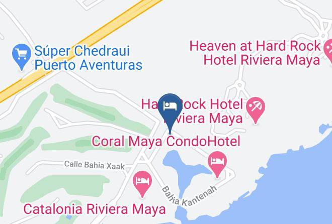 Kasa Hotel Riviera Maya Map