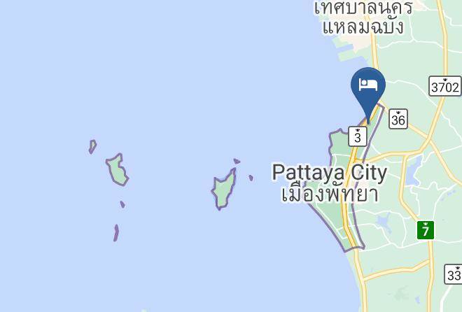 Amphoe Bang Lamung - Kasalong Resort And Spa Maps