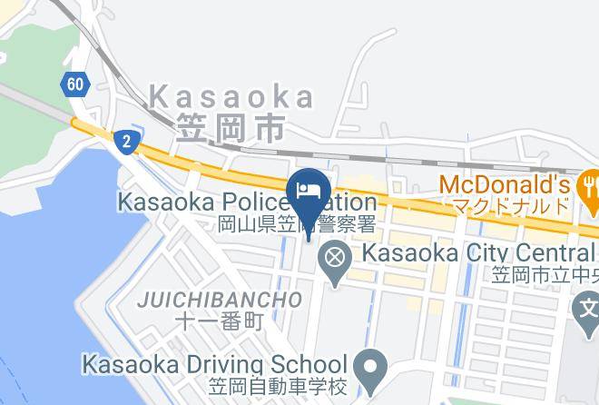 Kasaoka City - Kasaoka Grand Hotel Maps