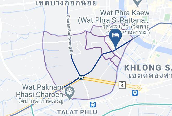 Bangkok Yai District - Kasayapi Hotel Maps