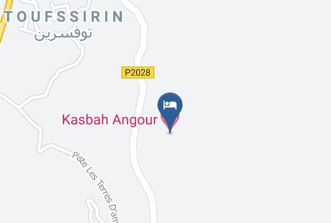 Marrakesh Tensift El Haouz - Kasbah Angour Maps