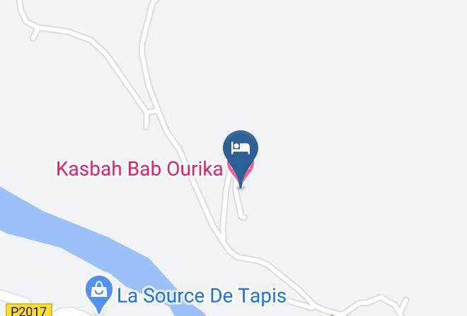 Marrakesh Tensift El Haouz - Kasbah Bab Ourika Maps