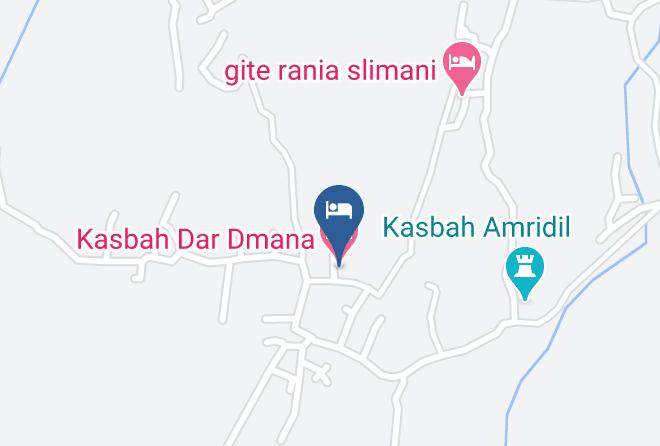 Meknes Tafilalet - Kasbah Dar Dmana Maps
