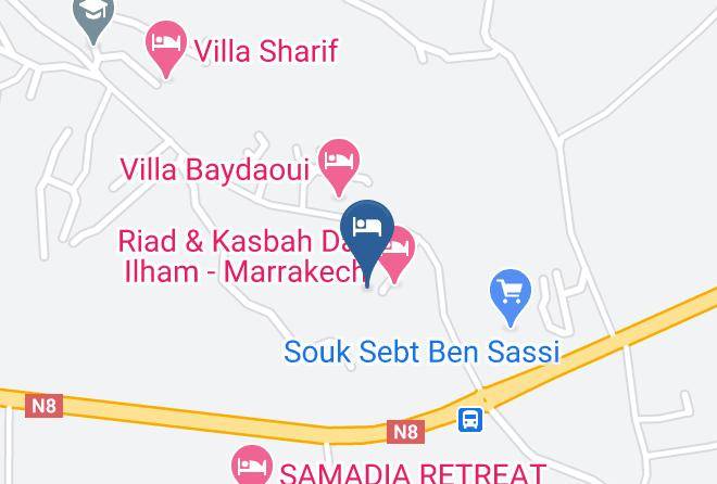 Marrakesh - Kasbah Dar Ilham Maps