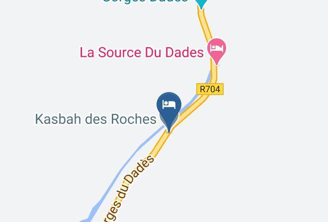 Meknes Tafilalet - Kasbah Des Roches Maps