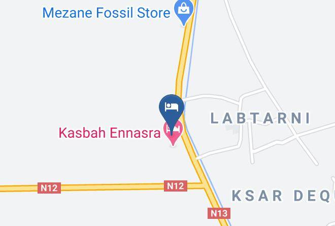 Meknes Tafilalet - Kasbah Ennasra Maps