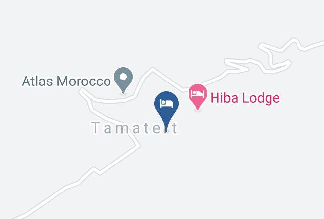 Marrakesh Tensift El Haouz - Kasbah Imlil Maps