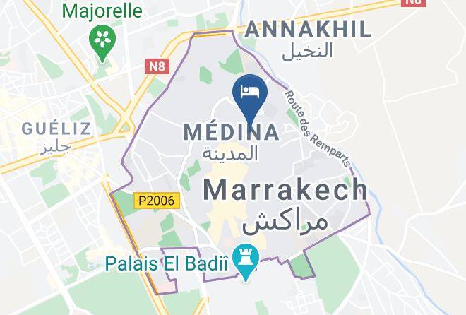 Marrakesh - Kasbah Imoula Maps