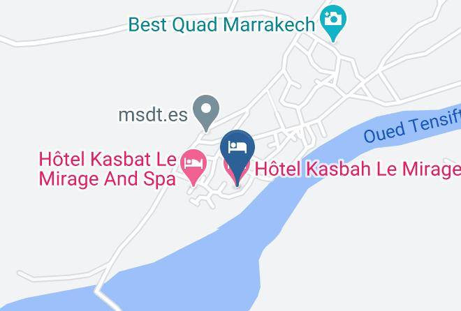 Marrakesh - Kasbah Le Mirage & Spa Maps