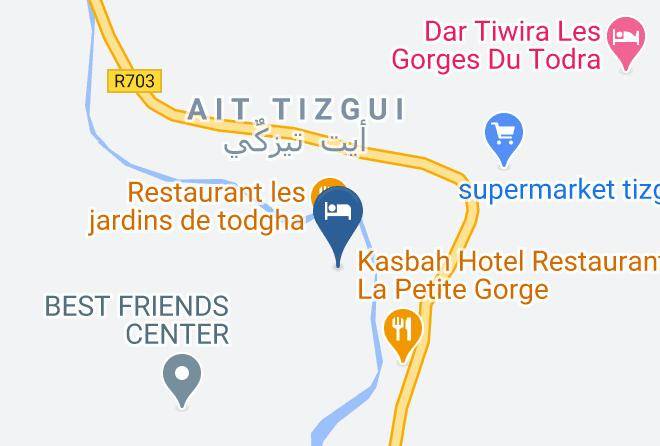 Meknes Tafilalet - Kasbah Maison D'hote Lalla Zahra Maps