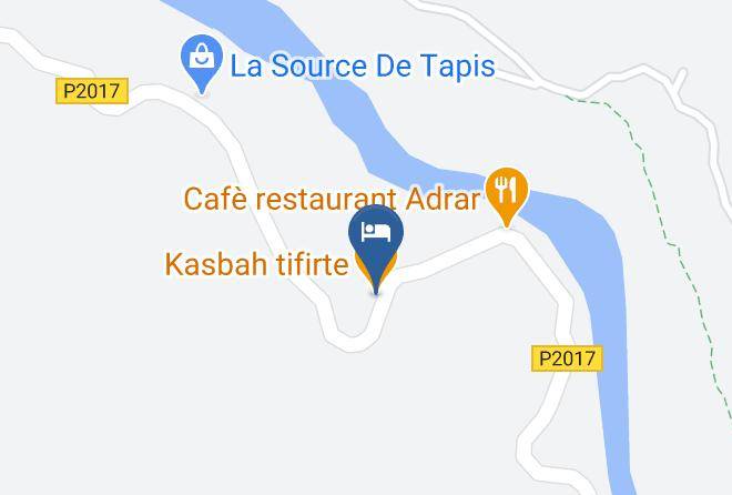 Marrakesh Tensift El Haouz - Kasbah Tifirte Maps