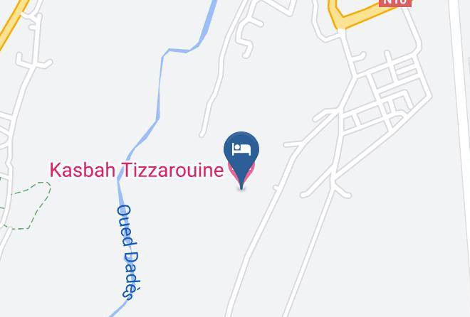 Meknes Tafilalet - Kasbah Tizzarouine Maps