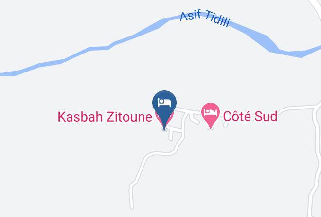 Meknes Tafilalet - Kasbah Zitoune Maps