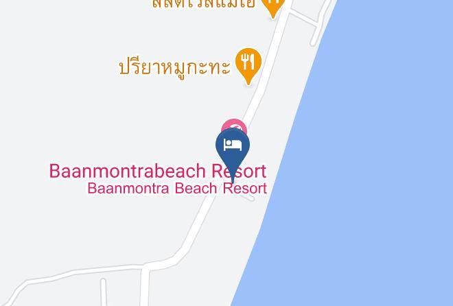 Amphoe Bang Saphan - Kasemsuk Resort Maps