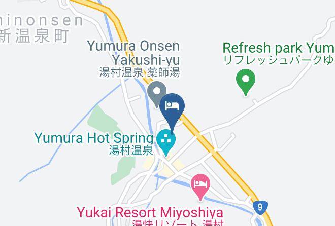 Shin Onsen Townmikata District - Kasenkyo Izutsuya Maps