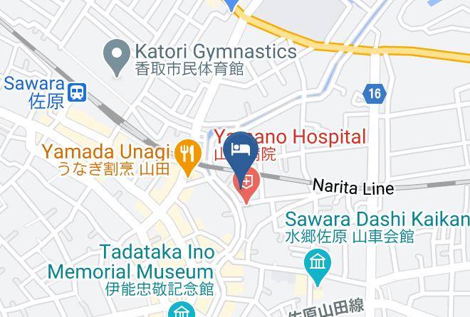 Katori City - Kashima Ivy Hotel Maps