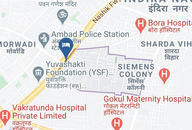 Nasik - Kashish Palace Maps