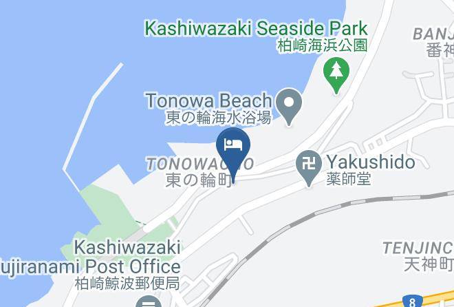 Kashiwazaki City - Kashiwazaki Onsen Hotel Maps
