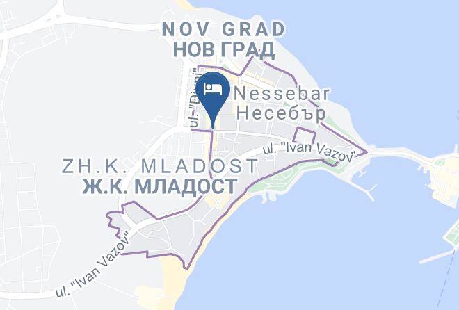 Nesebar - Kashta Za Gosti Antoaneta Maps