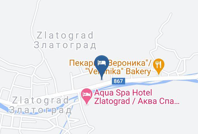 Zlatograd - Kashta Za Gosti Borani Maps