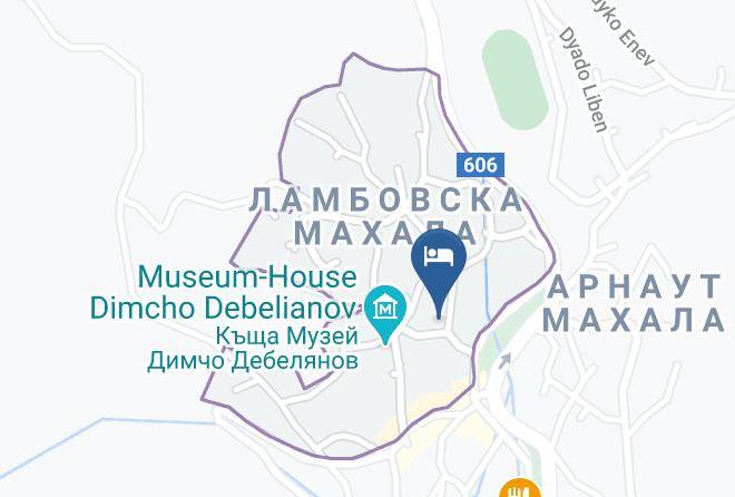 Koprivshtitsa - Kashta Za Gosti Encheva Kashta Maps