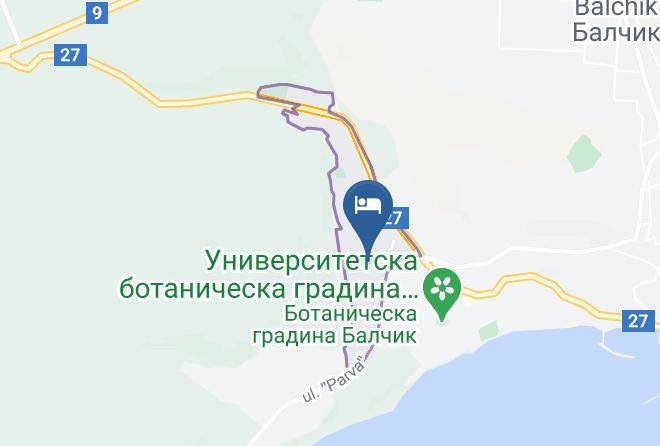 Balchik - Kashta Za Gosti Geri Maps