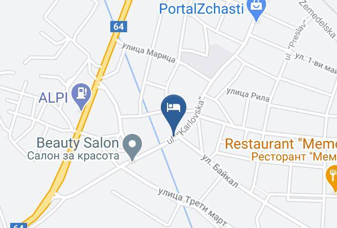 Karlovo - Kashta Za Gosti Ivanovi Maps