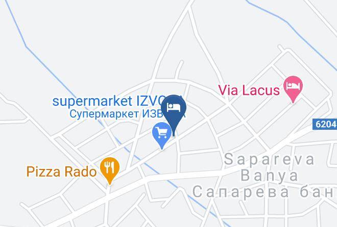 Sapareva Banya - Kashta Za Gosti Ivona Maps