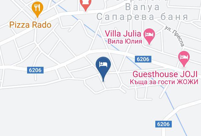 Sapareva Banya - Kashta Za Gosti Kavdanski Maps