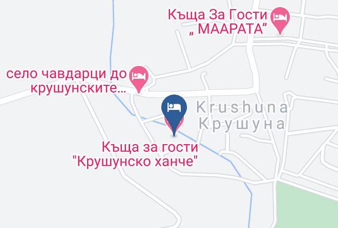 Letnitsa - Kashta Za Gosti Krushunsko Hanche Maps