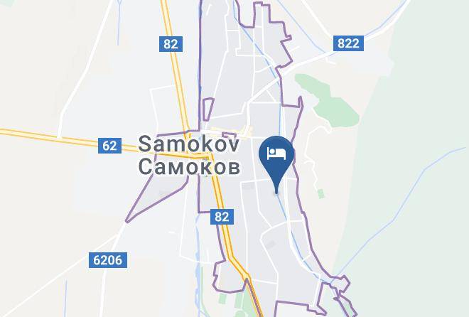Samokov - Kashta Za Gosti Laboro Maps