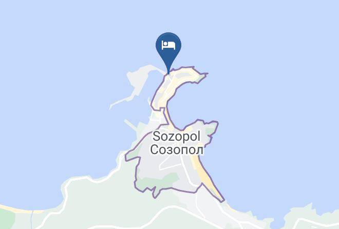 Sozopol - Kashta Za Gosti Liliya Sozopol Maps