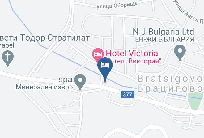 Bratsigovo - Kashta Za Gosti Sveti Konstantin Maps