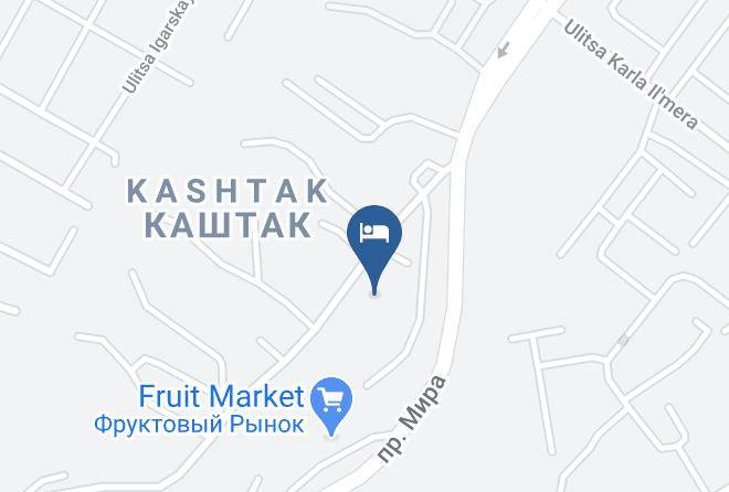 Tomsk - Kashtachnaya Hotel Maps