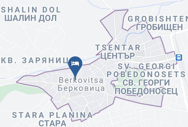 Berkovitsa - Kashtata Na Petar Levski Maps