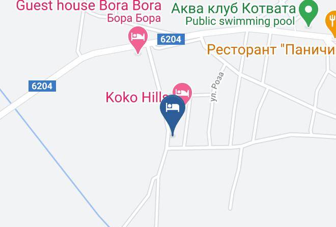 Sapareva Banya - Kashti Za Gosti Vikeya Maps