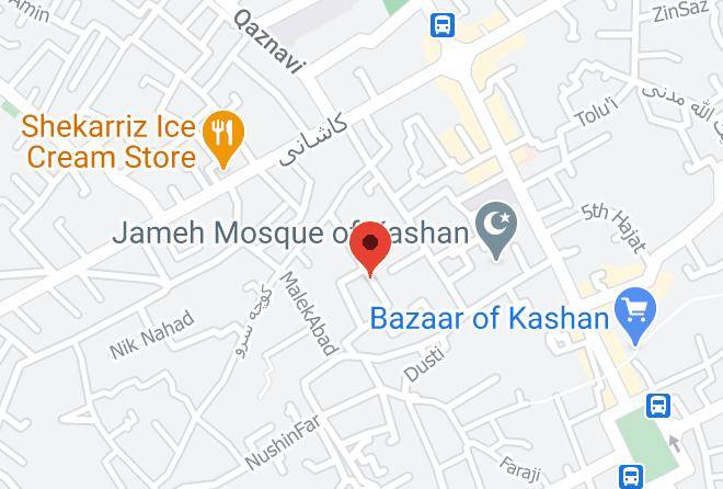 Kasian Hotel Map - Esfahan - Isfahan
