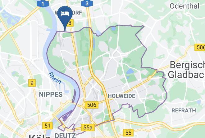 Leverkusen - Kasino Hotel Leverkusen Maps