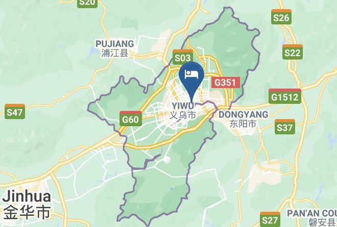 Jinhua - Kasion Pugis Hotel Maps