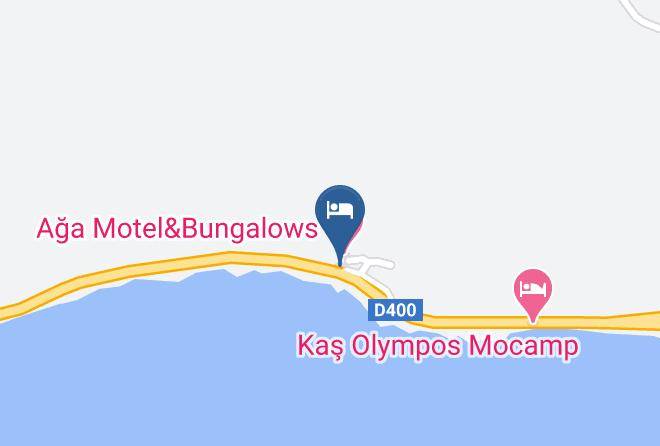 Kas - Kaskoy Hotel Maps
